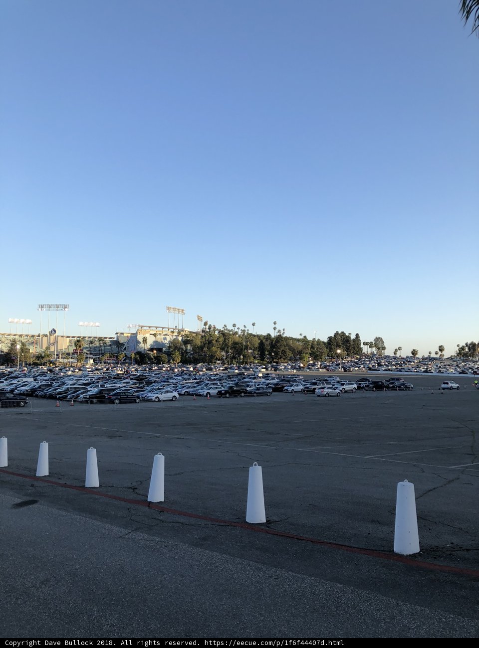 Busy Parking Lot