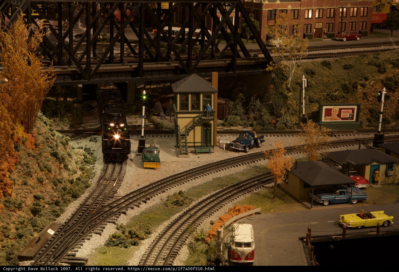 Miniature Railroad Crossing