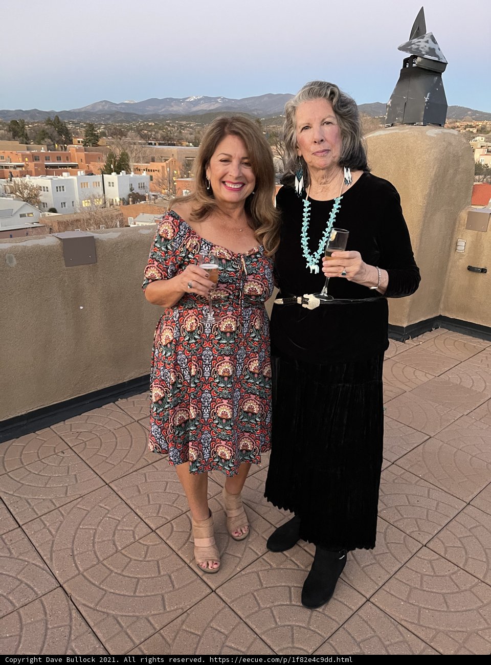 Rooftop Wine Tasting with Maria and Rhoda B