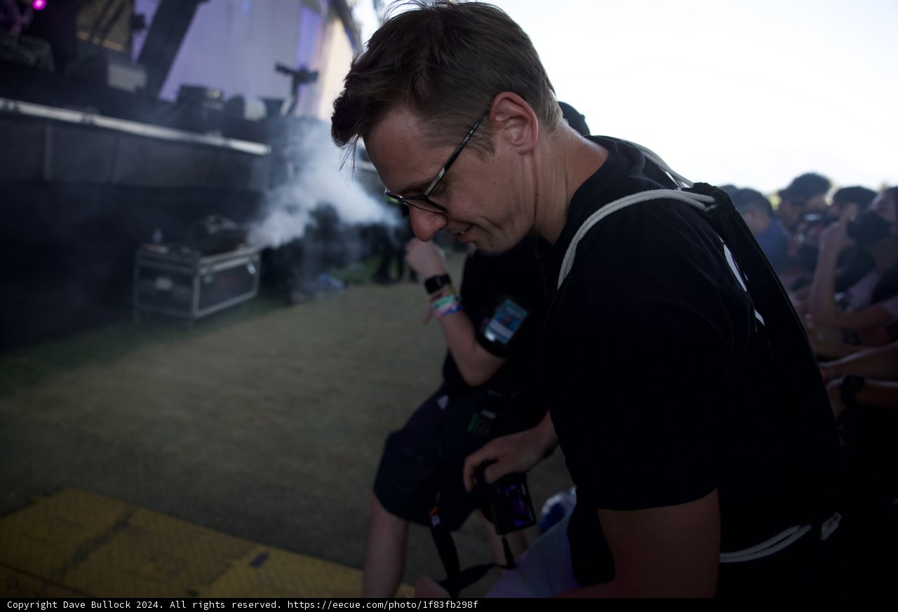 Behind the Scenes: Intensity and Focus at Coachella 2024