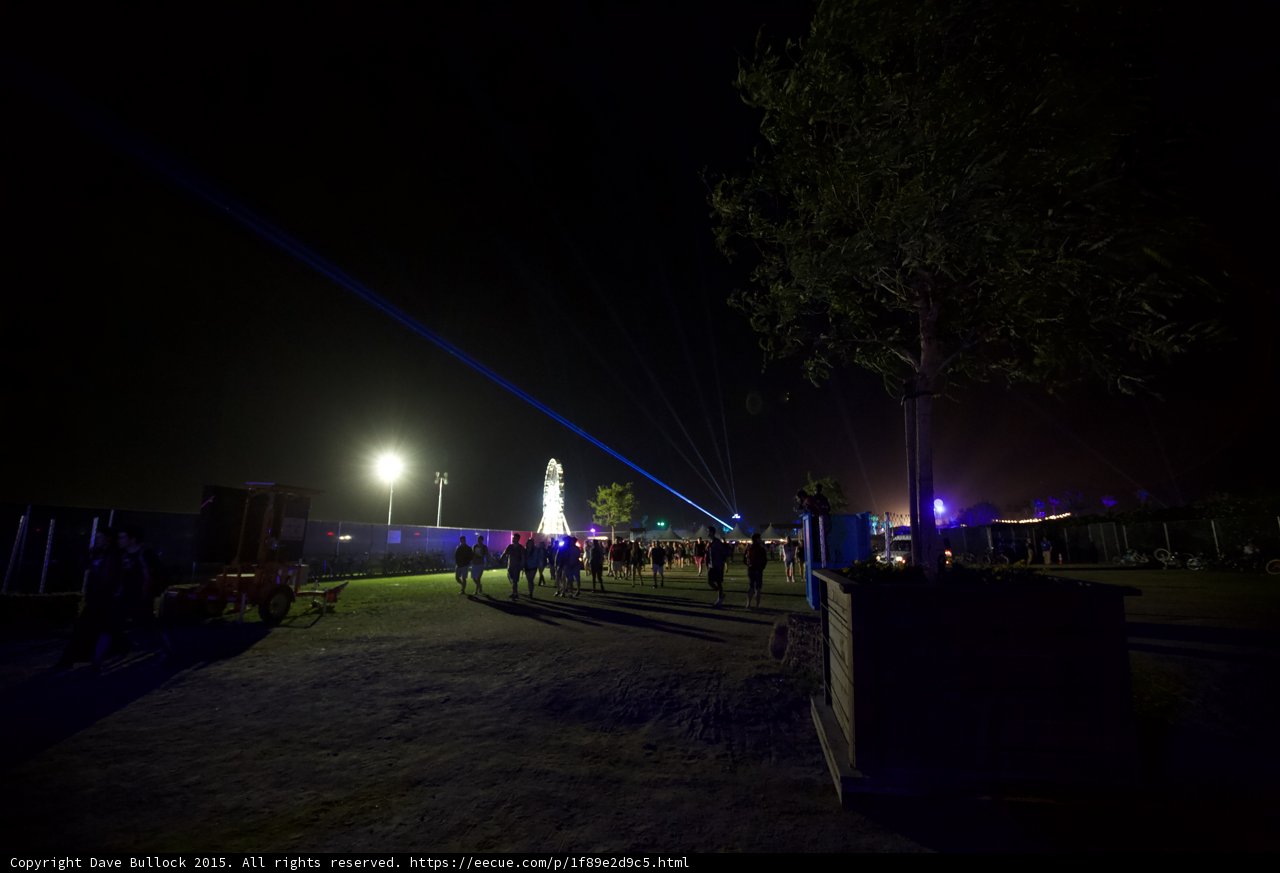 Coachella Night Grounds