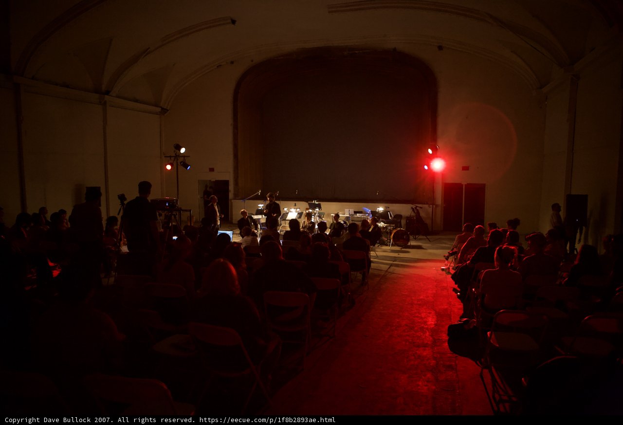 Theater Crowd on Stage