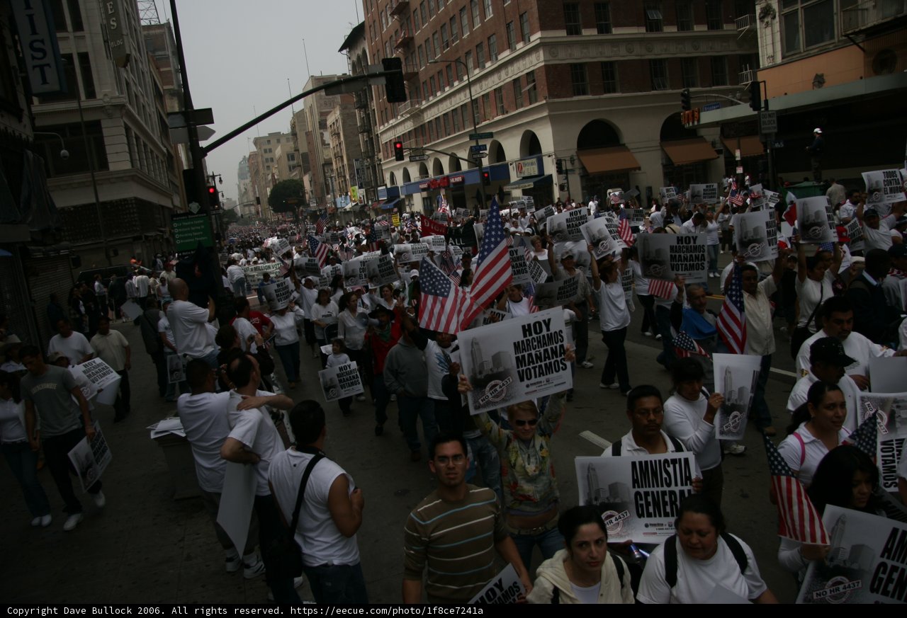 Protest Parade in the City