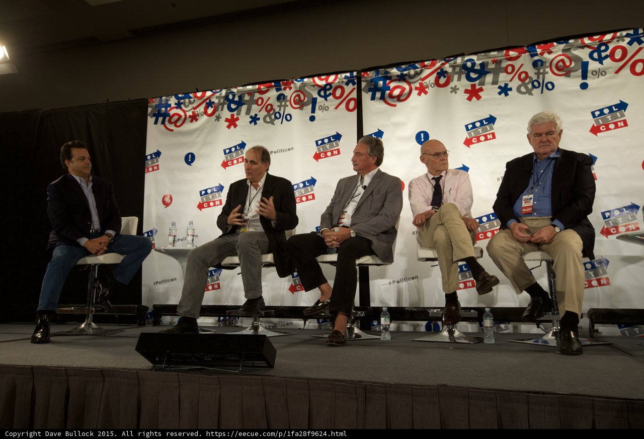 Panel Discussion with Gingrich, Carville, and Axelrod