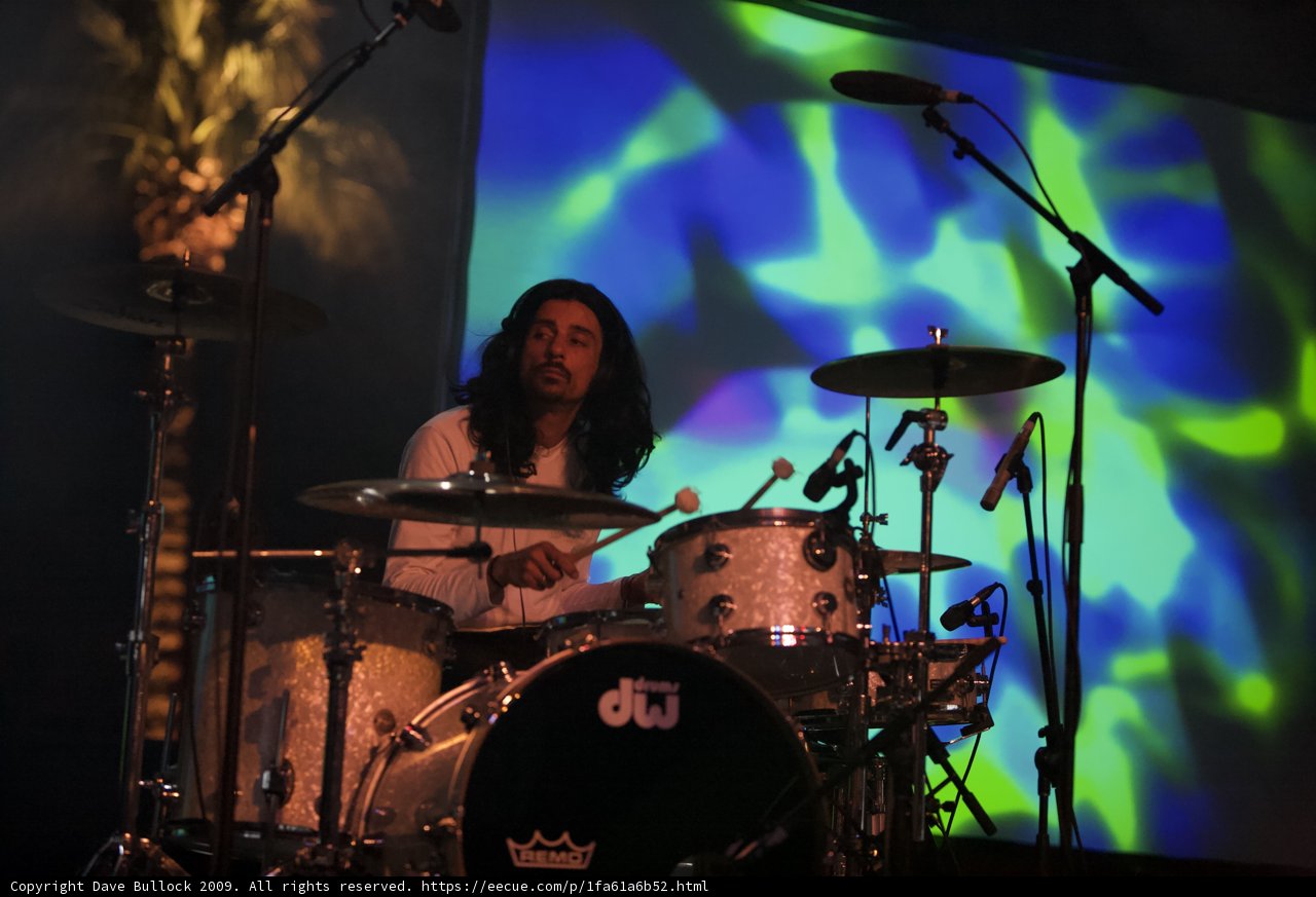 Drumming up a crowd at Coachella 2009