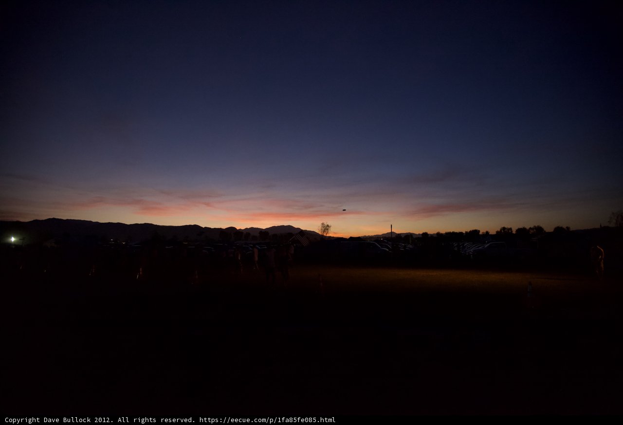 Silhouette at Sunset