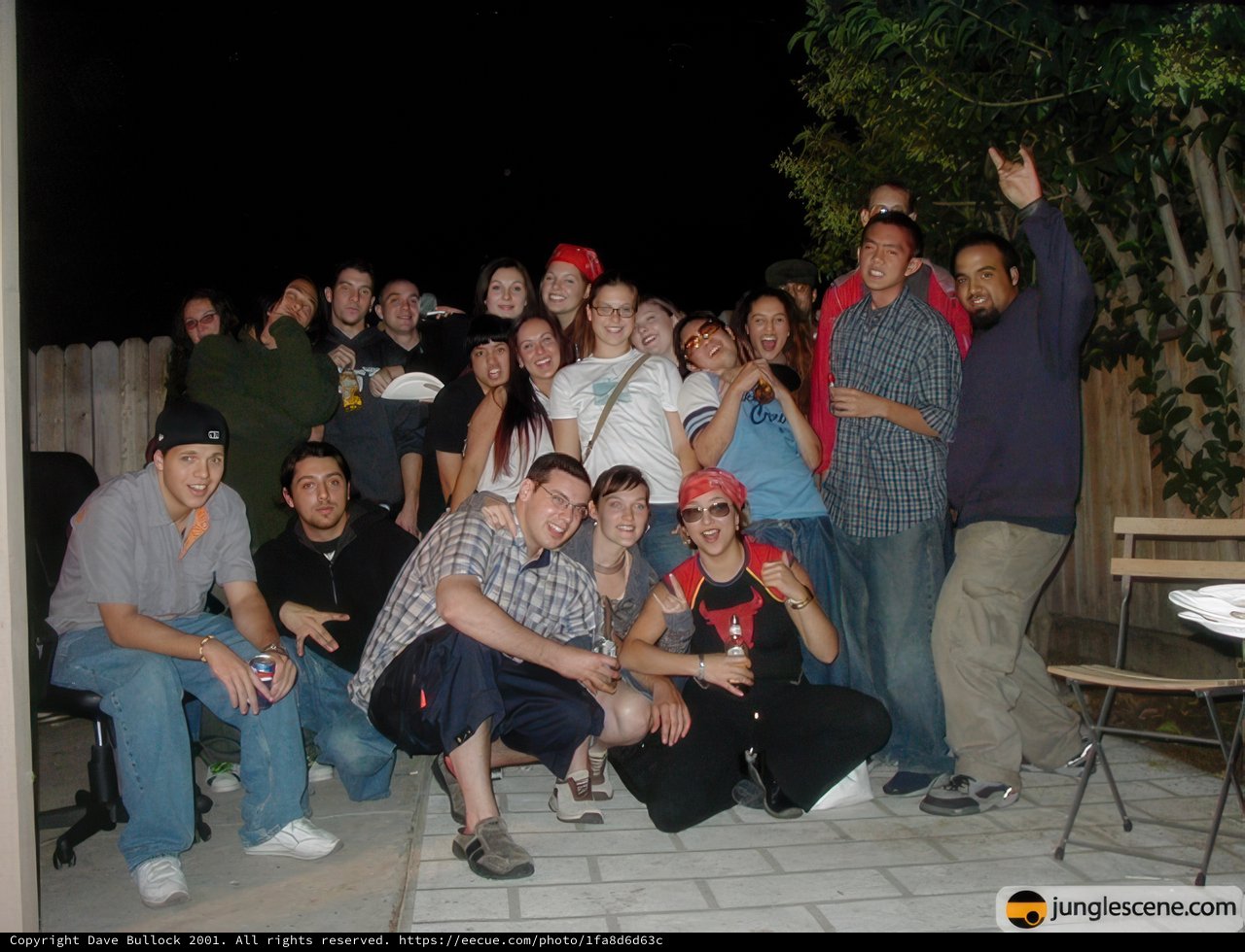 Group Photo with Friends at JS BBQ
