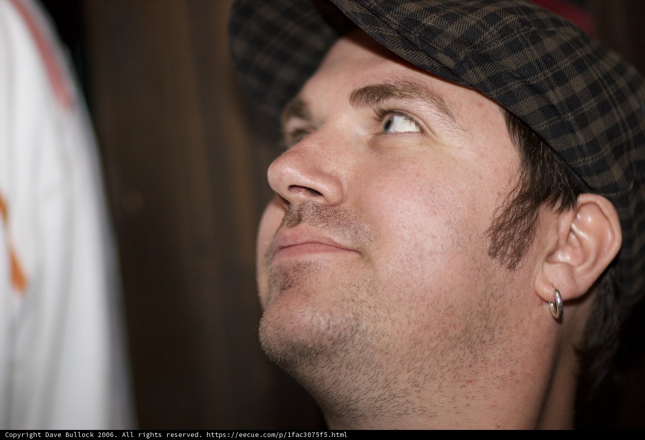 Stylish Man with a Hat