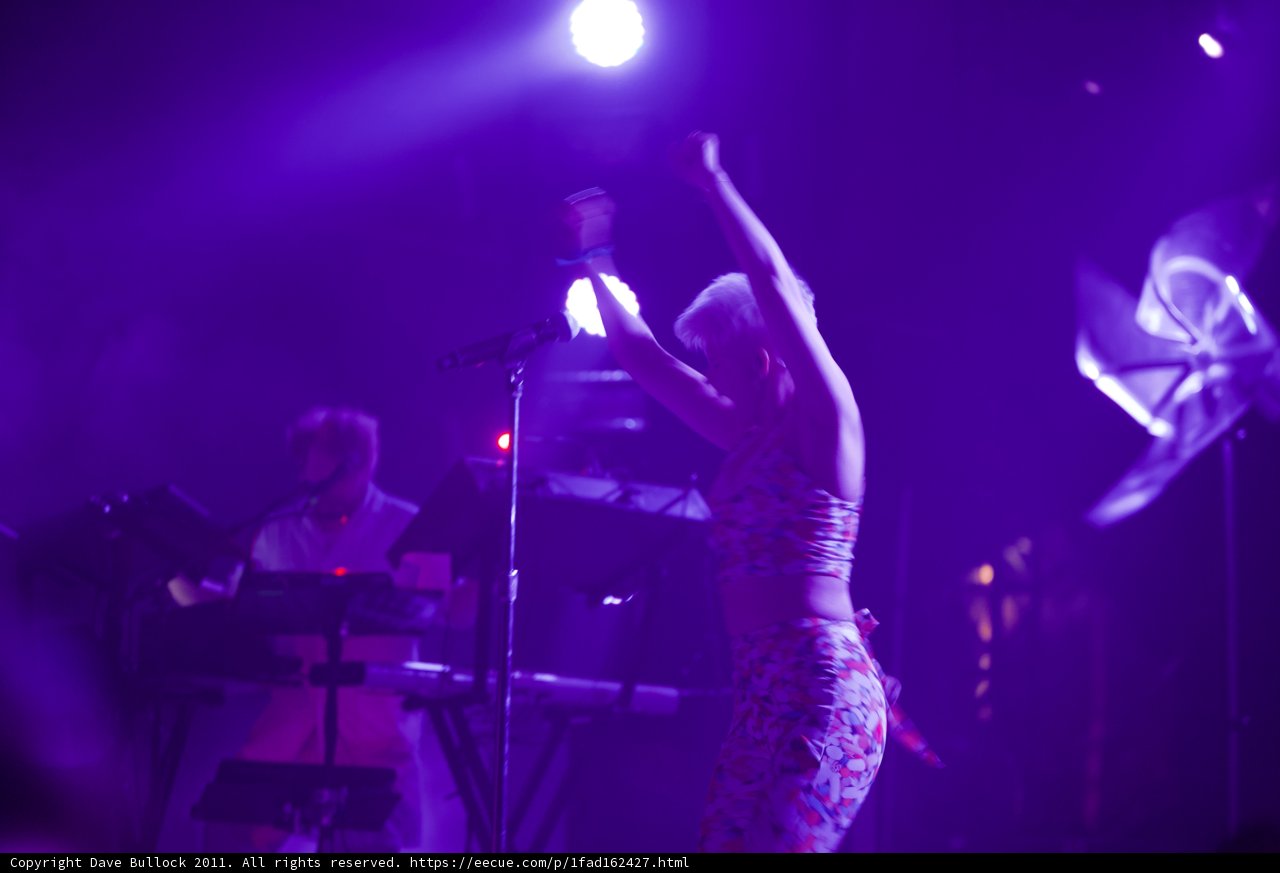 Colorful Entertainer Lights Up Coachella Stage