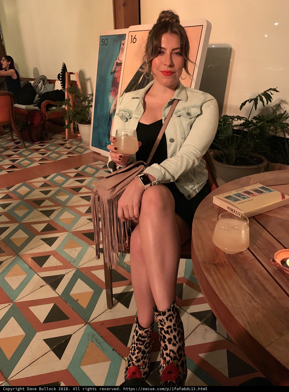 Relaxing with a Drink