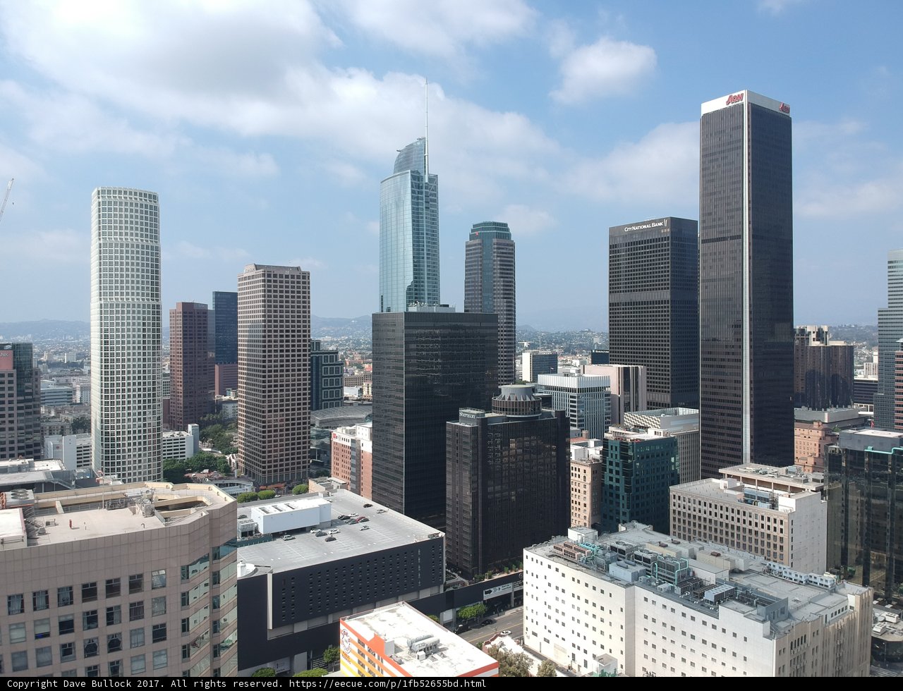 High Rise View of the Vibrant Metropolis