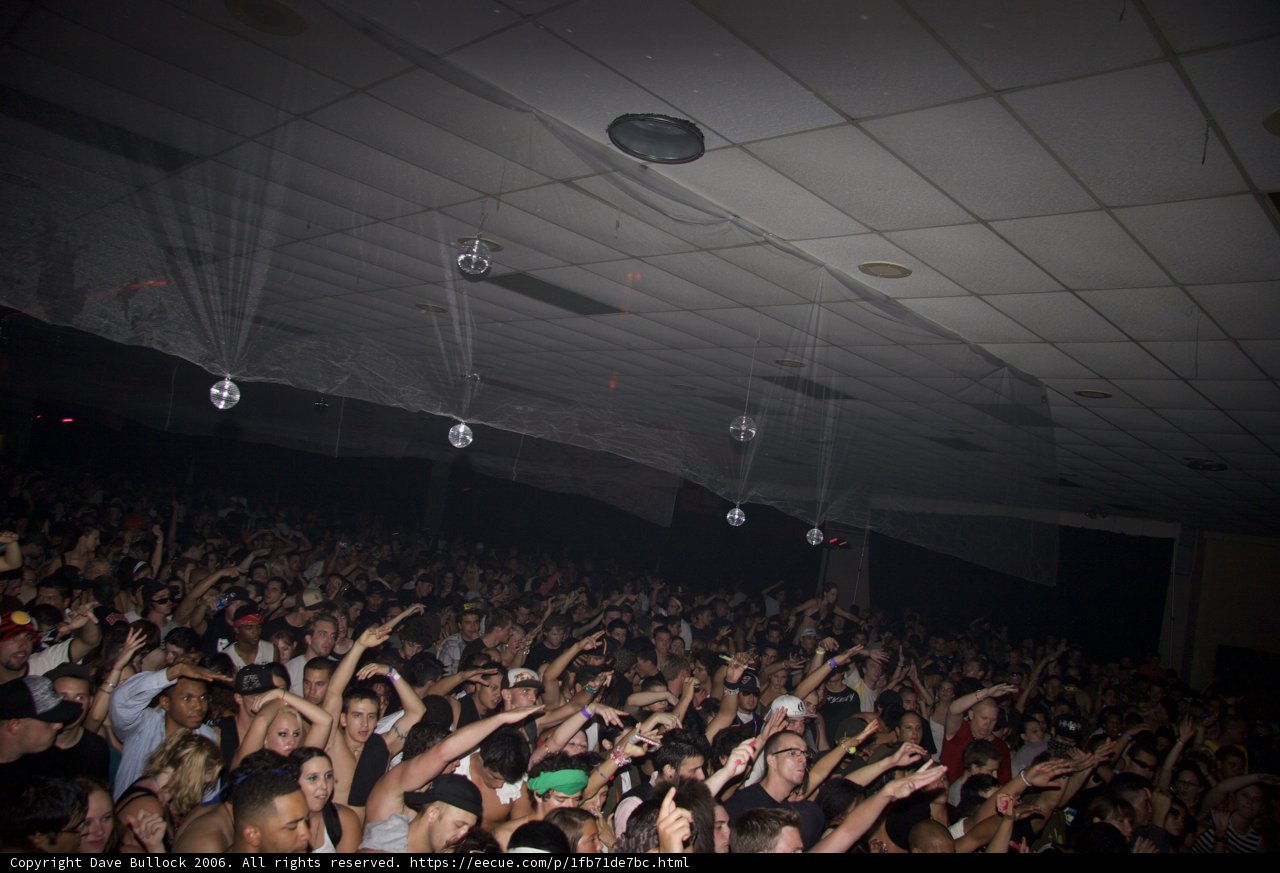 Urban Nightlife at the Rock Concert