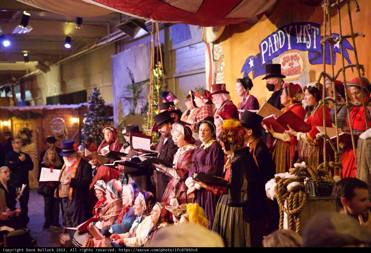 Musical Merriment at the 2023 Dickens Christmas Fair