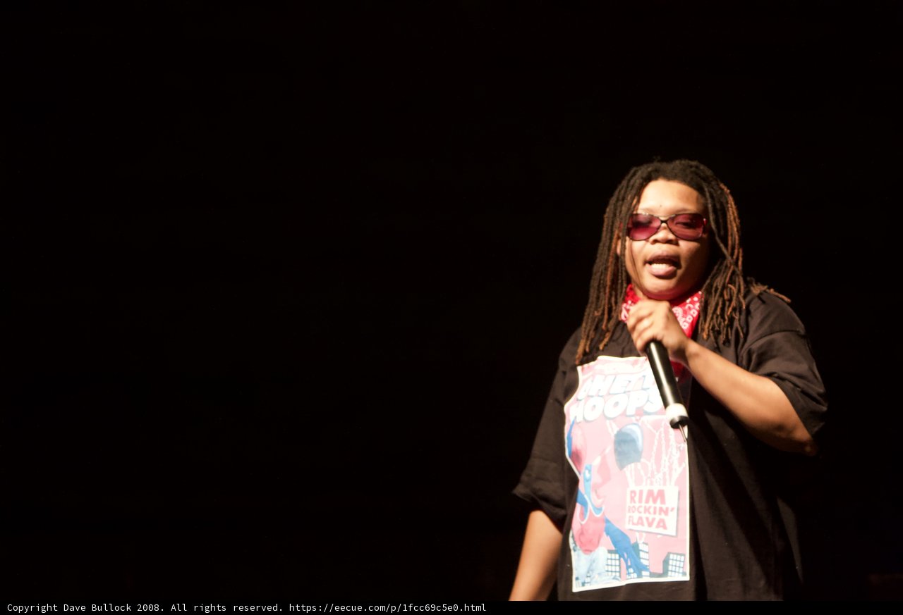 Soulful Singer with Dreadlocks and Glasses