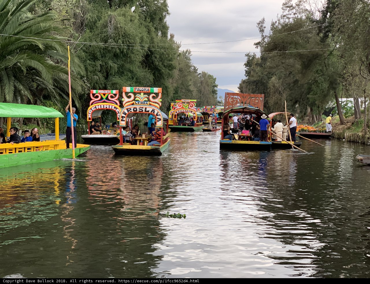 Leisurely Boating on the Canal