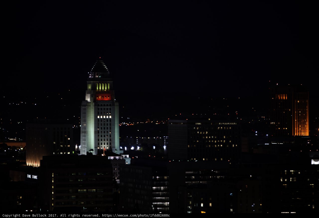 Illuminated City Hall