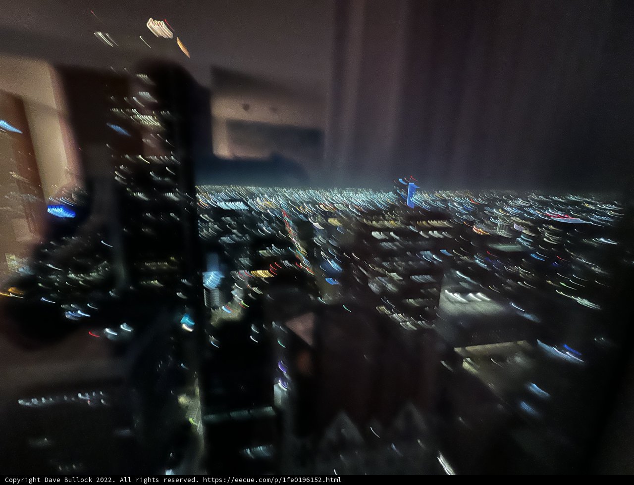 Nighttime Cityscape of Los Angeles