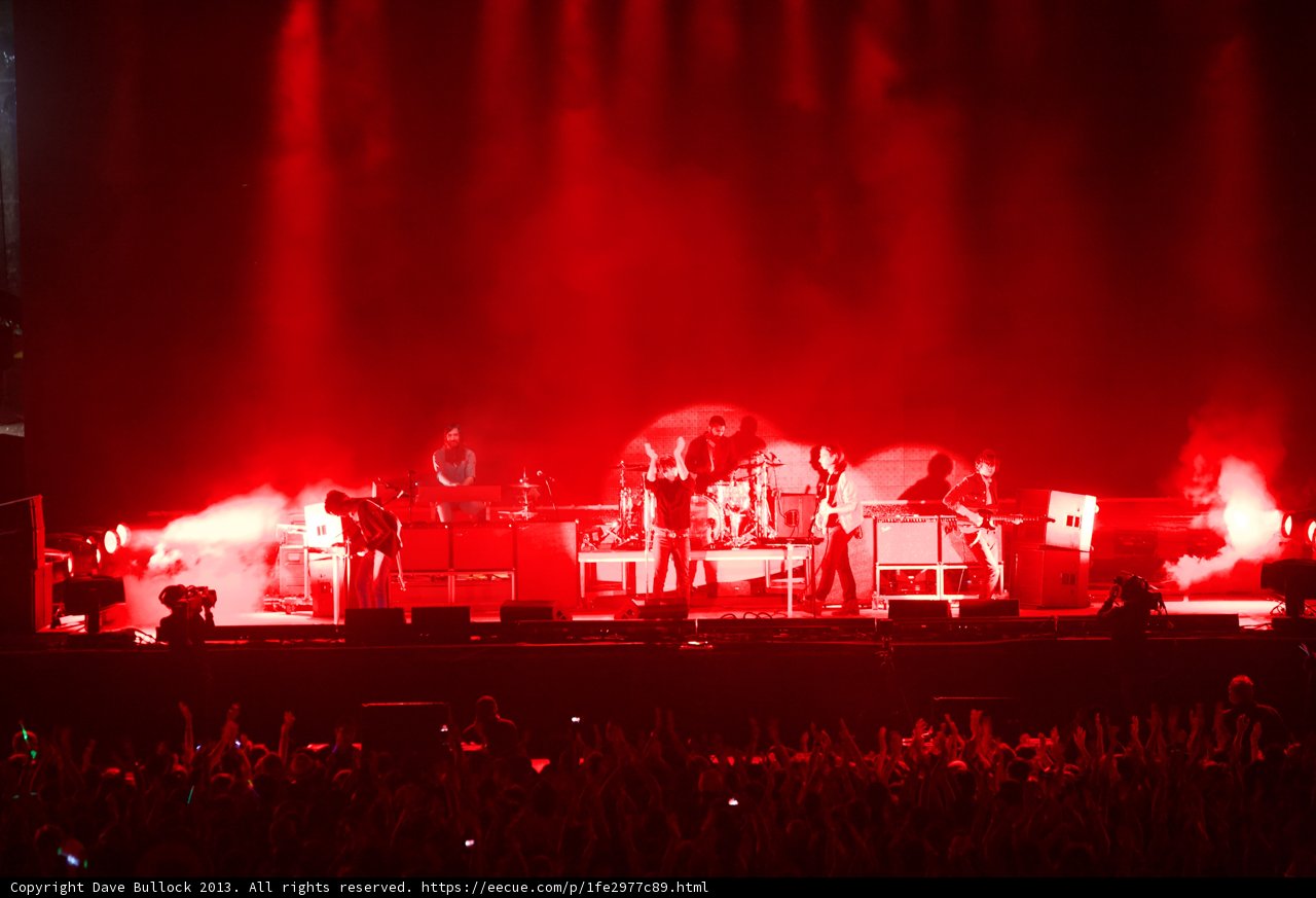 Rocking Out Under the Red Lights