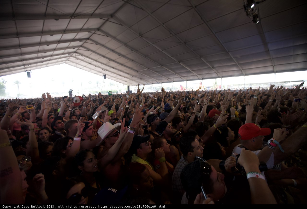 Festivalgoers Get Lost in Music