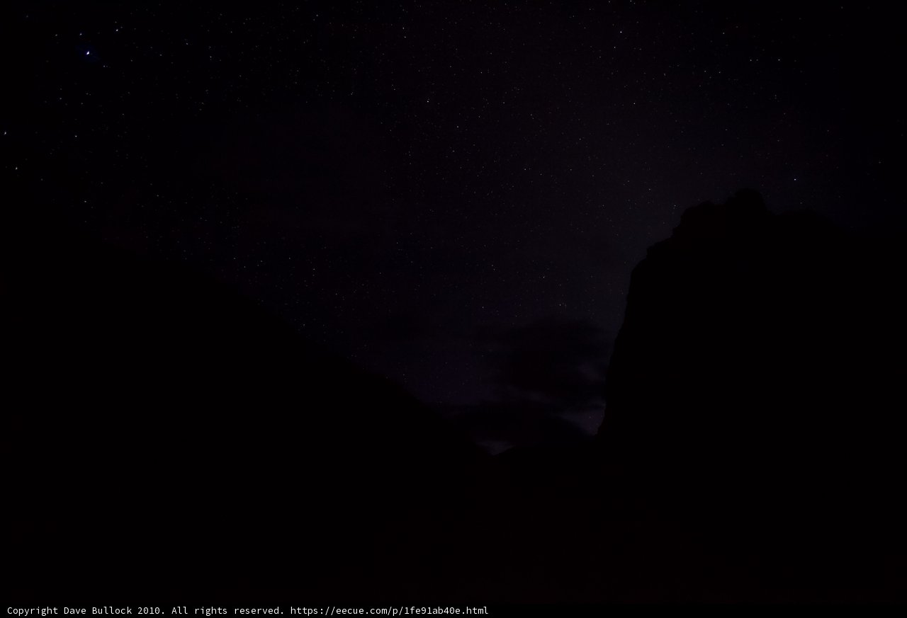 Stargazing under the Moonlight