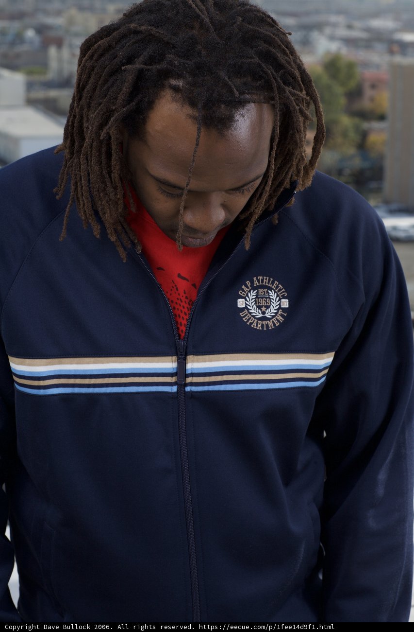 Blue Jacket and Dreadlocks
