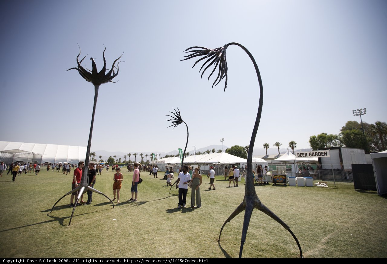 James Taylor's Sculptures at Coachella