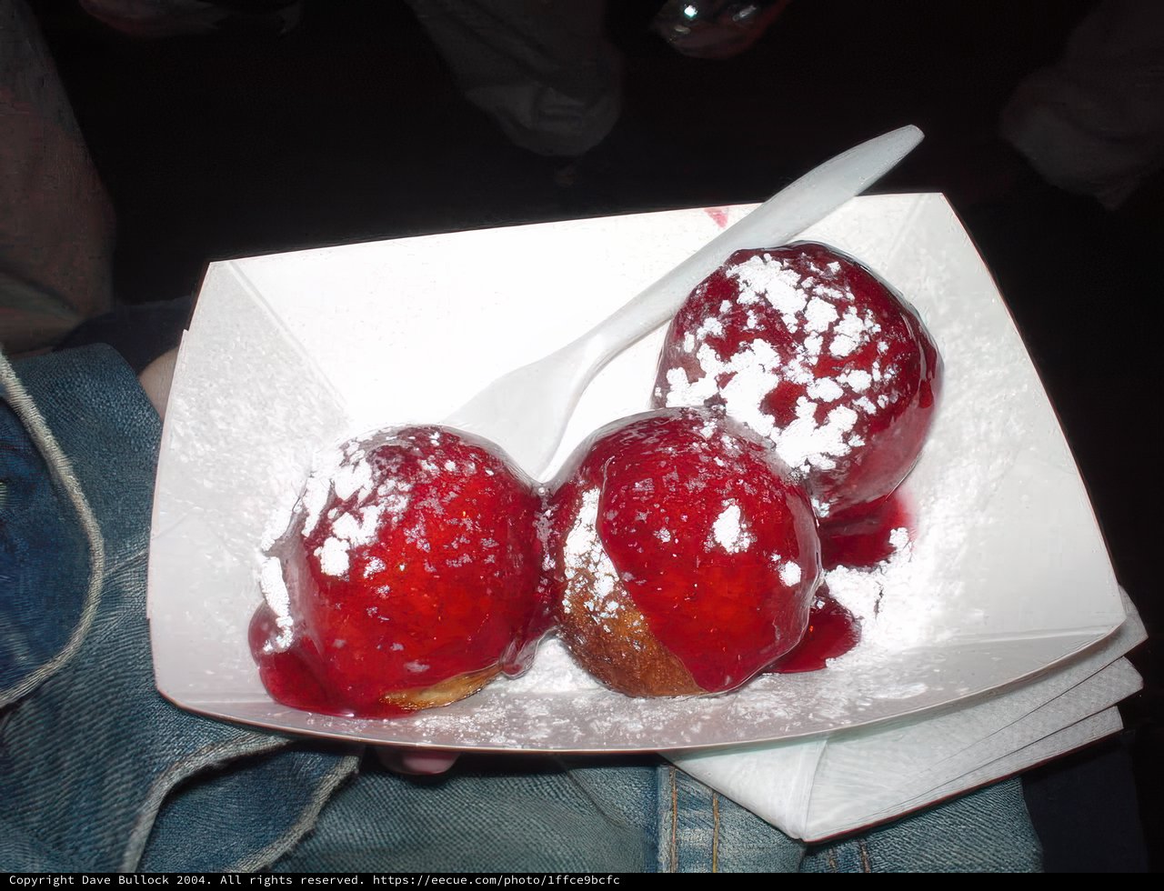 Donuts on a plate