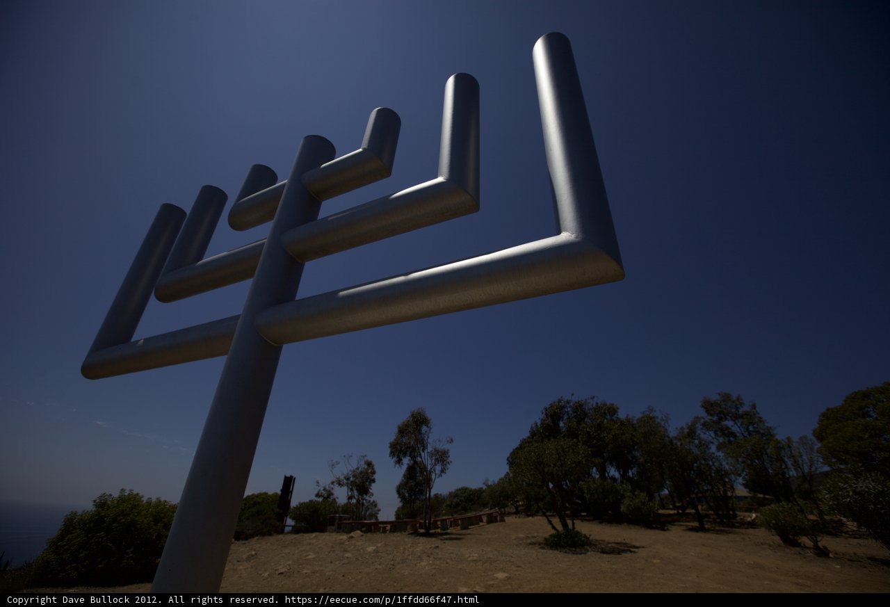 Desert Menorah
