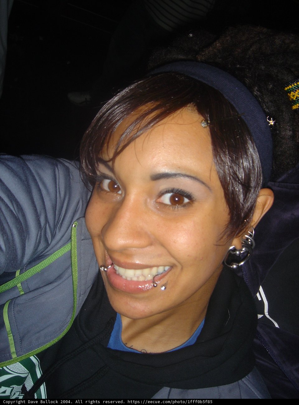 Pierced and Smiling