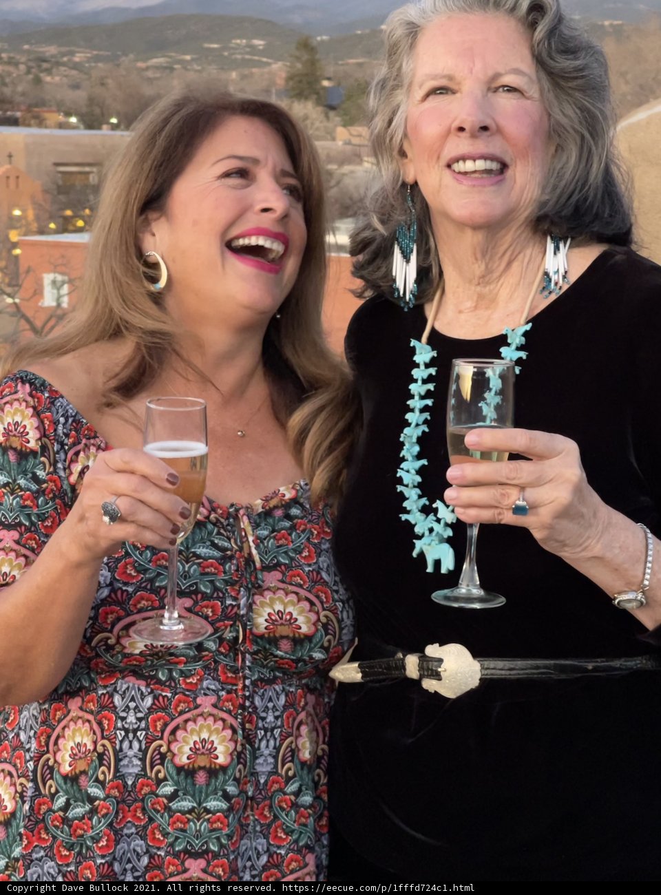 Toasting to Friendship in Santa Fe