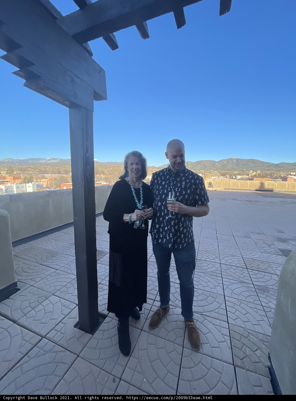 Rooftop Wine Tasting in Santa Fe