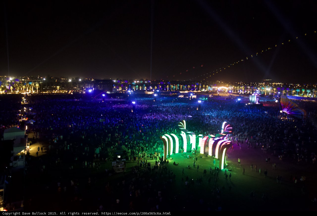Electrifying Night at Coachella