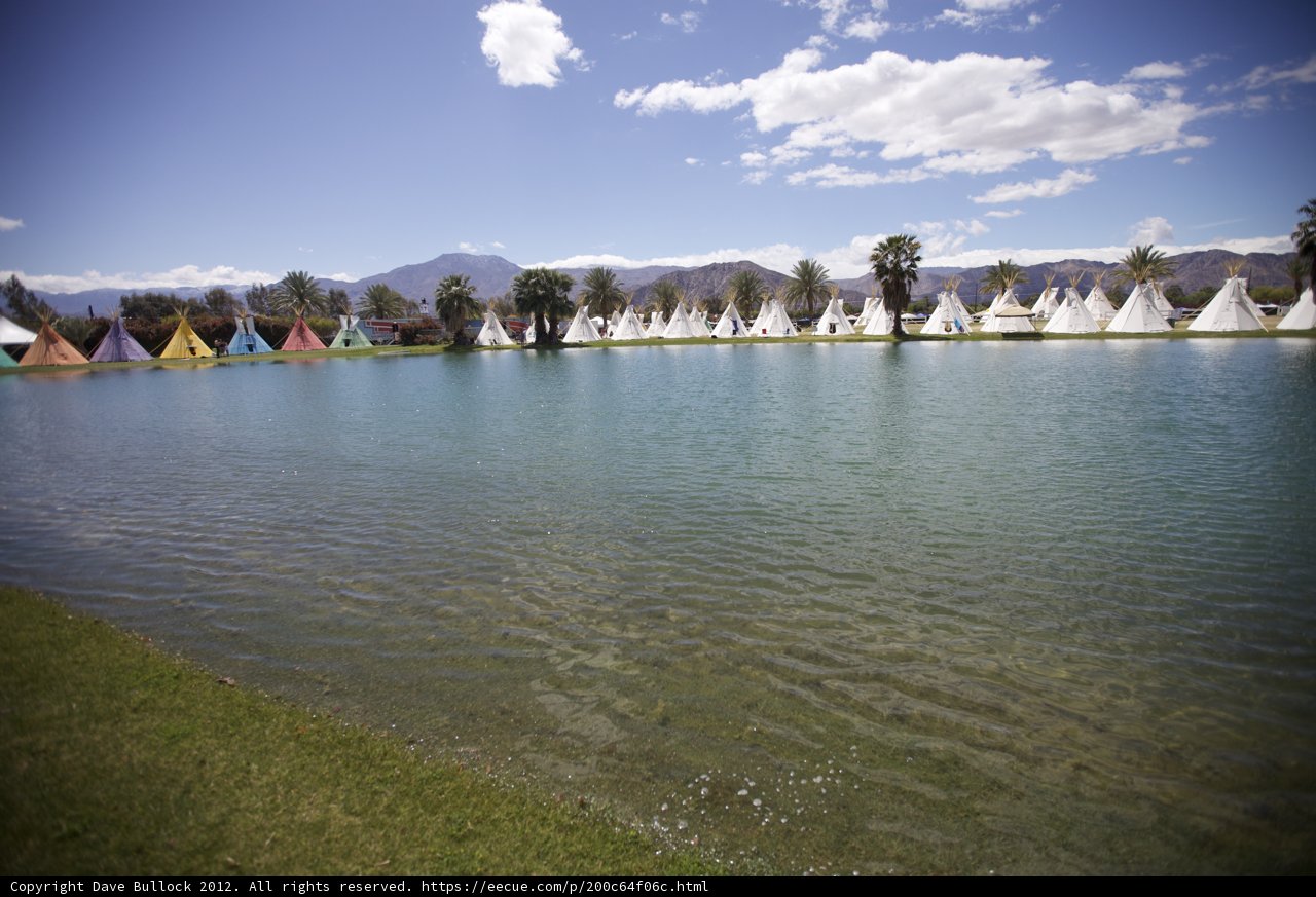 Teepees by the Lake