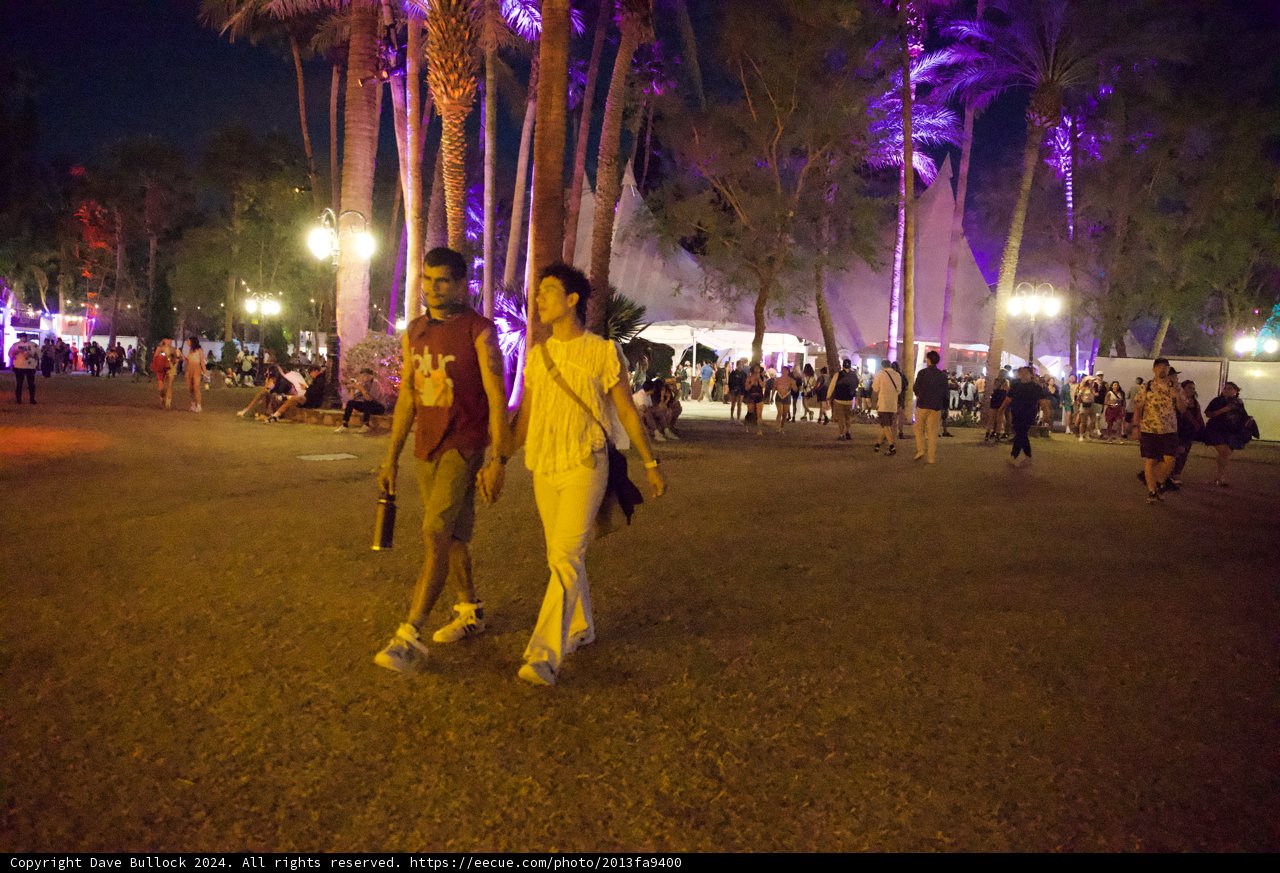 Vibrant Nights at Coachella 2024