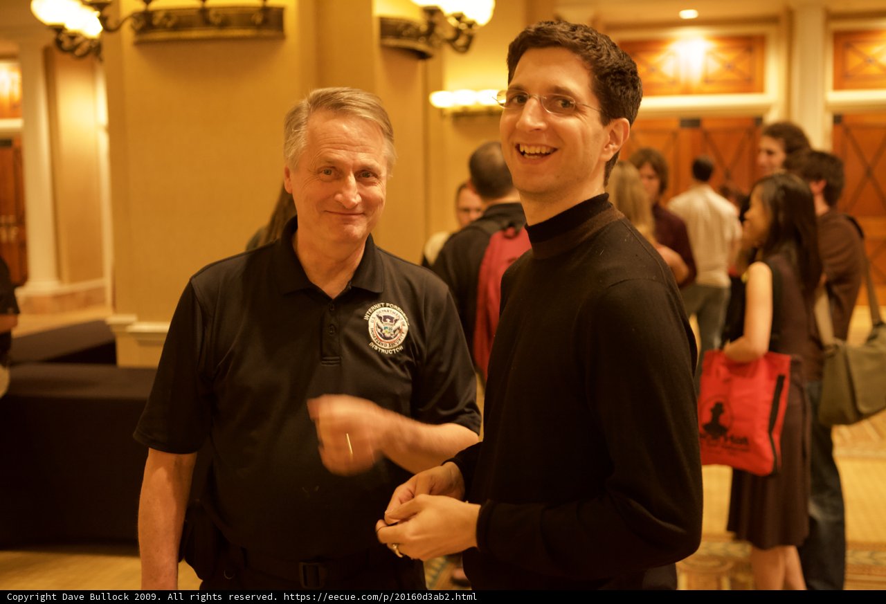 Two Men at Defcon 17 Gathering