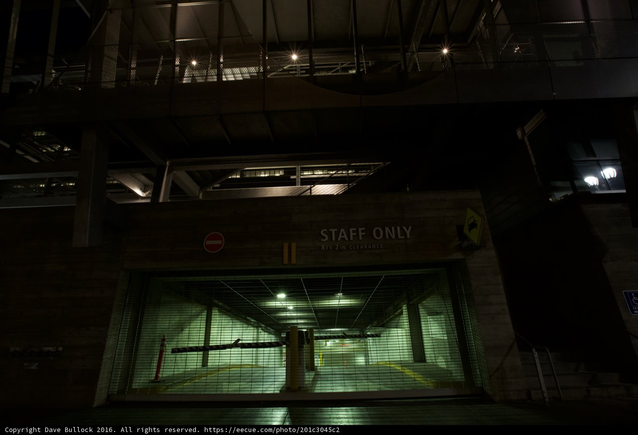 State of Emergency in the Dark Parking Garage