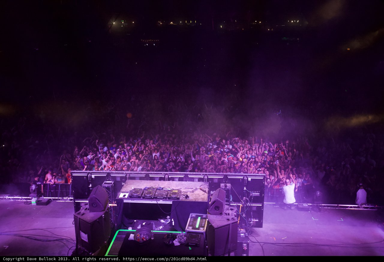 DJ Lights Up the Stage at Coachella