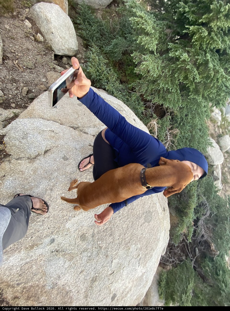 Rocky Adventure with my Furry Friend