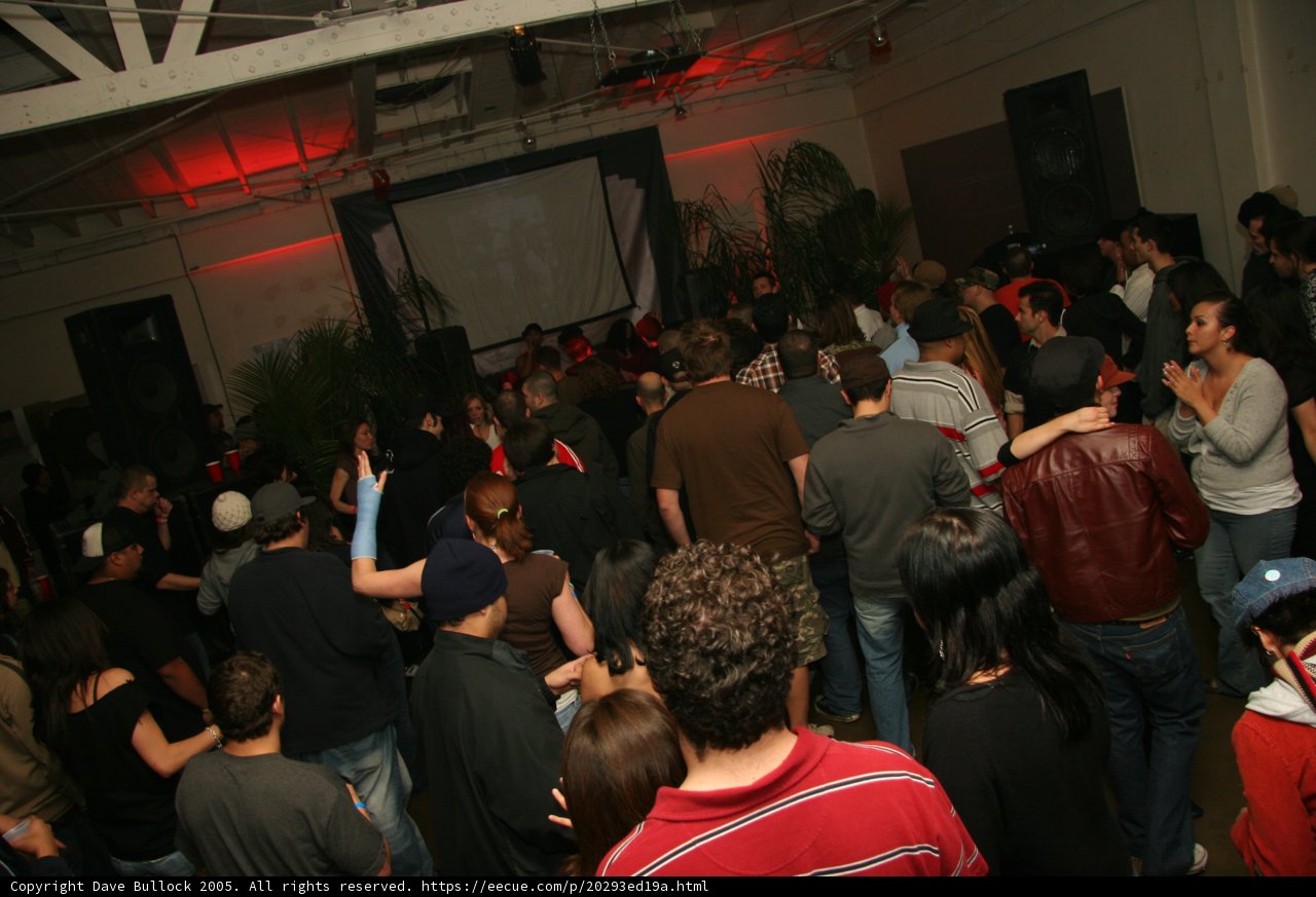 Urban Music Fun in a Crowded Room