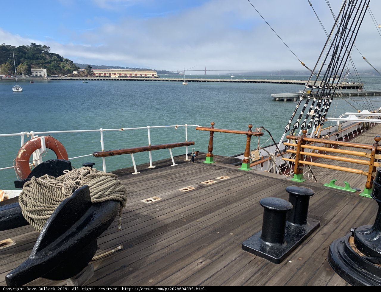 Deck of a Tall Ship at Aquatic Cove