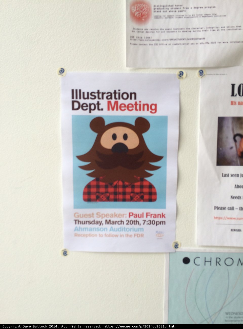Bear Poster Advertisement