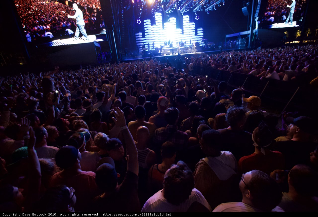 Crowd Goes Wild at Cochella Concert
