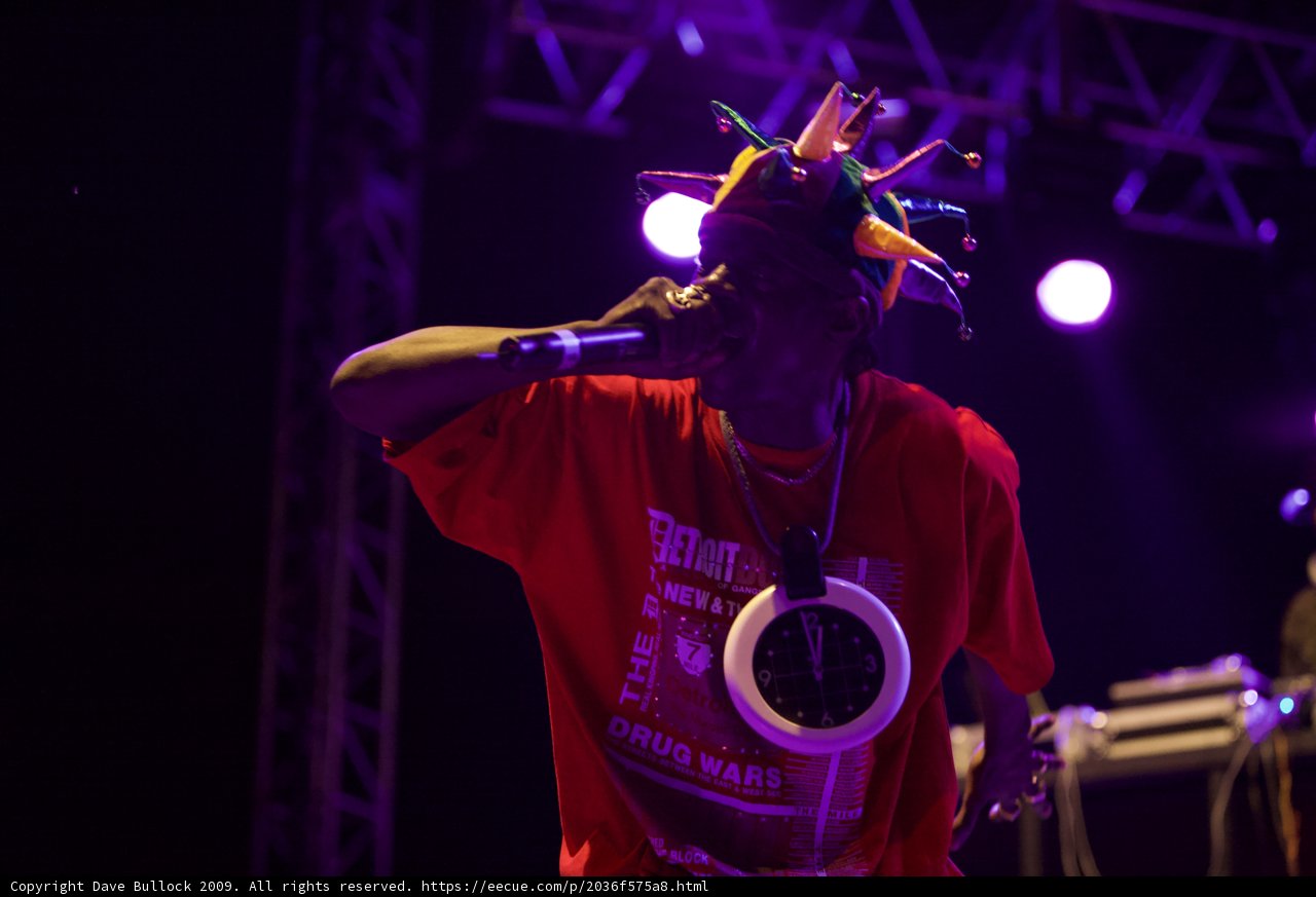 Rocking the Mic at Coachella