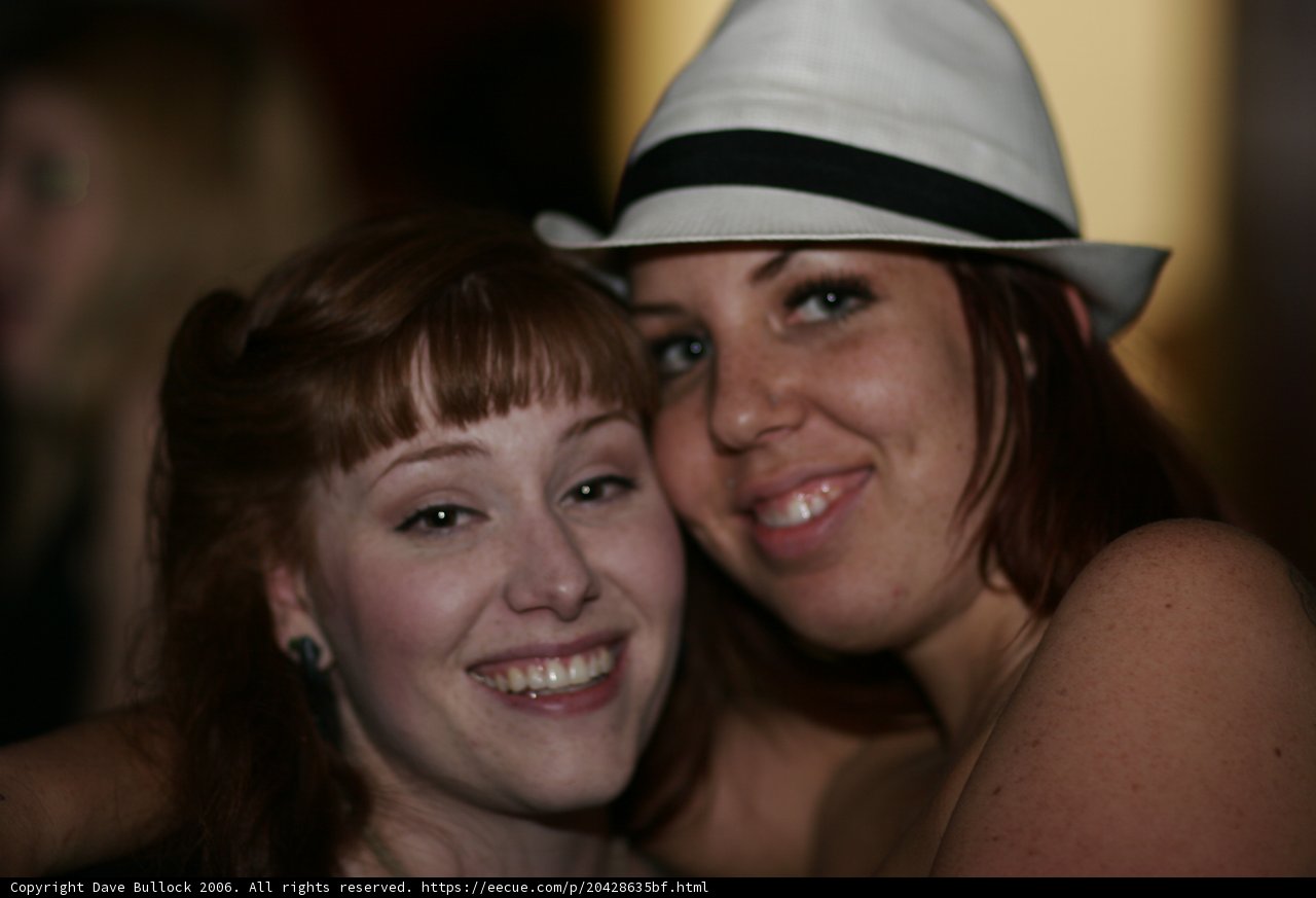 Smiling Ladies in Stylish Sun Hats