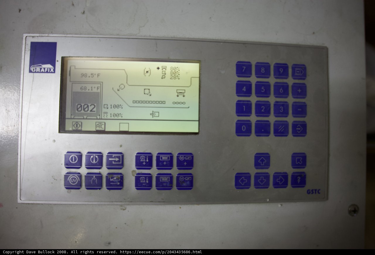 High-Tech Control Panel