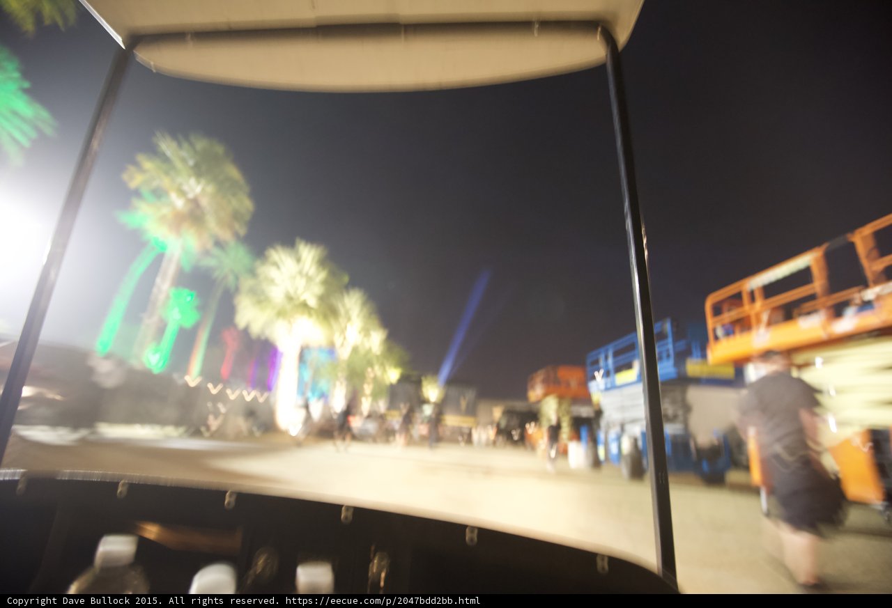 Nighttime Stroll through the Parking Lot
