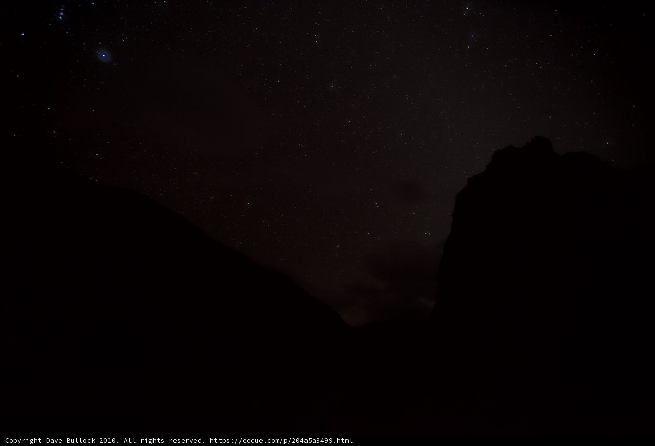 An Enchanting Night Sky