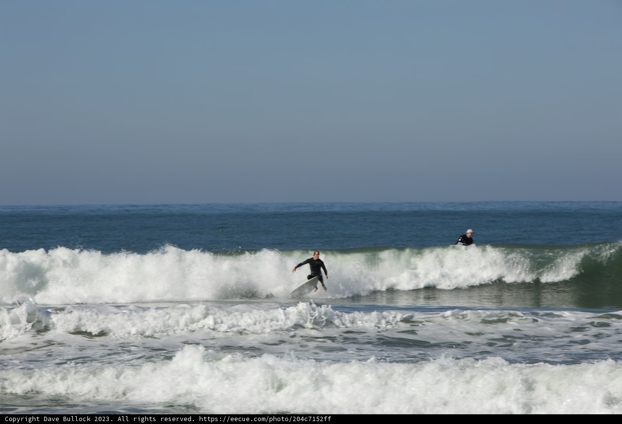 Surfing High on Pacifica Waves