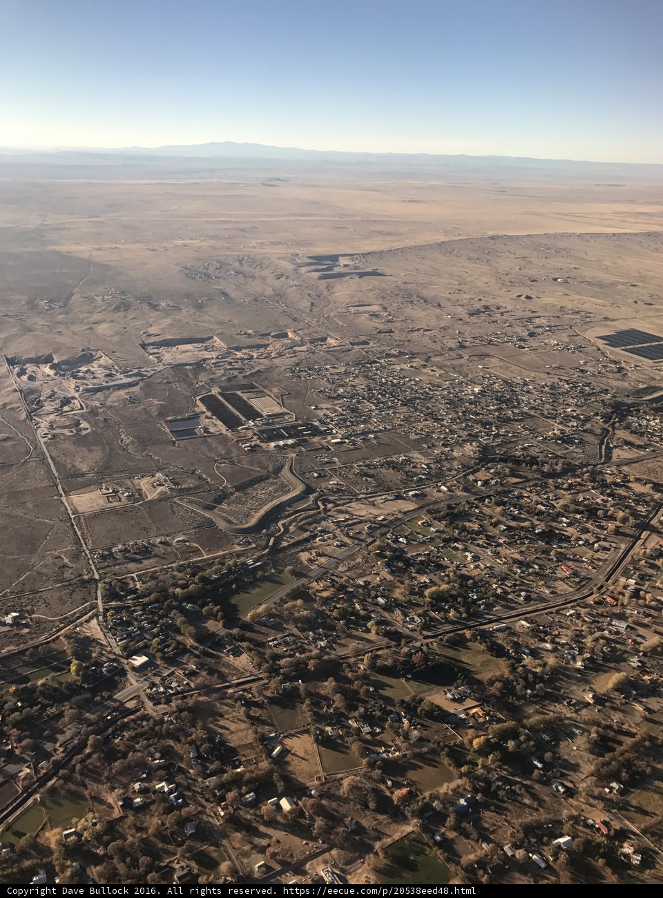 Desert Cityscape from Above