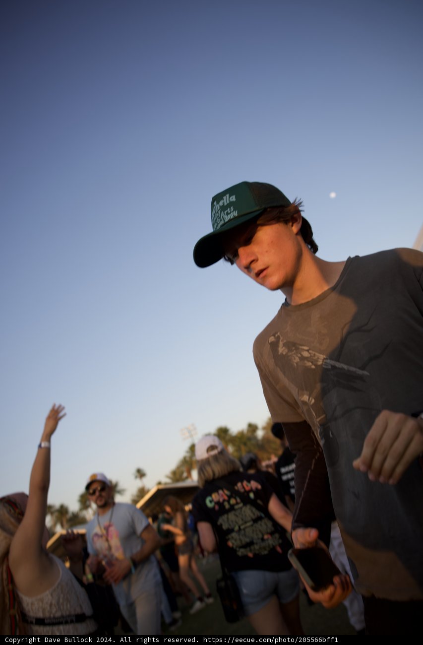 Sunset Stroll at Coachella 2024